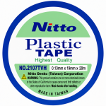Nitto Pvc Electrical Insulation Tape Blue 19MM X 20M