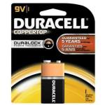 SECURI-PROD Battery – 9V Duracell Alkaline Each
