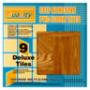 Brown Pattern Self Adhesive Pvc Floor Tiles 9-PACK