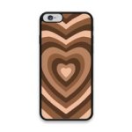 Custom Printed Tpu Cases - Apple Iphone 6 Apple Iphone 6S & 39 Brown Heart& 39 By