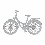 Chipboard Bicycle 880X551MM