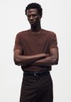 Slim Fit T-Shirt - Brown