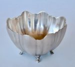 Pewter Leaf Shaped Edge Bowl – 8.5X13CM