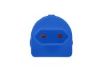 Single Euromate Adaptor Loose Blue