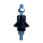 M10 Male To Male Insulators - Various Colours - Clear