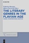 The Literary Genres In The Flavian Age - Canons Transformations Reception Hardcover
