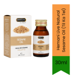 Live Natural Sesame Oil Til Ka Tel 30ML - Skin Care For External Use Only - 30ML