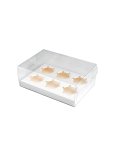 12 Cupcake Pvc Box With Insert