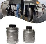 Anshka Angle Grinder To Grooving Machine Adapter Converter Screw Drill Adapter M10 M14 Conversion Head For Variable Slotting Mac