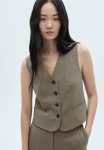 Vest Liam - Beige khaki