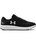 Women's Ua Charged Pursuit 2 Running Shoes - Black White White 6