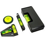 Level Kit 4PC Line round t-type mini Level With Storage Case