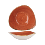 Churchill Spiced Orange Triangle Bowl 15.3CM - Set Of 12 - 15.3 Cm