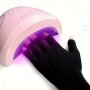 Professional Gel Nail Lamp Manicure And Nail Art Uv Protection Gloves Fingerless Anti-uv Gloves For Skin Care And Hands Protection