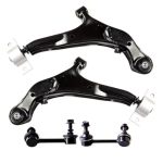 4PC K620354 K620355 K90431 K90432 Front Lower Control Arm Ball Joint Inner Tie Rod End For Nissan Maxima 2000-2003 Replacement F