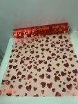 Heart Organza Table Runner Valentine