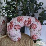 Feeding Pillow Cover Dark Pink Peoni