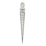Tool Diy Stainless Steel Inner Diameter Precision Gap Gauge - 14.7CM
