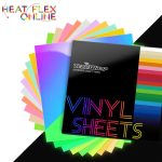 Glow In The Dark Vinyl Sheets Pack 10PCS