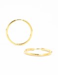 Waterproof Gold Plated Stainless Steel Huggie Hoop Earrings