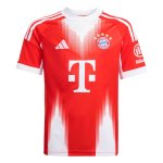 Adidas Bayern Munich Junior Home 25 26 Soccer Jersey