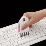 1PC Multi-function Computer Cleaning Kit: Soft Brush Keyboard Cleaner Corner Gap Duster & Keycap Cleaner