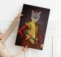 CAT Aristocrat S Framed Canvas