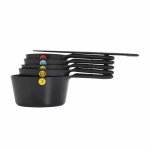 OXO 6 Piece Plastic Measuring Cups Snap-together Set