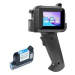 Zhongmin Handheld Inkjet Printer With 42ML Quick-drying Ink Cartridge 0.5 Inch Nozzle Ink Jet Coding Machine For Exp Date batch