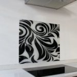 Swirl Hob Splashback 598 X 650 X 6MM