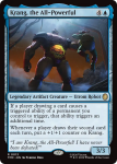Krang The All-powerful Teenage Mutant Ninja Turtles Commander - Damaged Foil