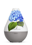 Blue Hydrangea Dewdrop Diffuser Decal