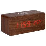 Wooden Clock Wireless Charger