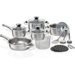 Bennett Read 16 Piece Stainless Steel Cookware Set