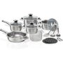 Bennett Read 16 Piece Stainless Steel Cookware Set