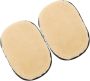 2PCS Lambswool Polishing Cloths For Car Detailing Soft Faux Sheepskin