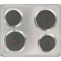 Defy Slimline Solid Hob - No Control Panel - Silver