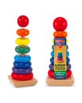 Wooden Rainbow Stacker Toy