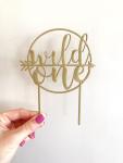 Wooden Cake Topper