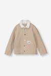 BOYS Corduroy Jacket - 10 Taupe