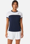 ASICS Women Court Ss Top - Midnight brilliant White