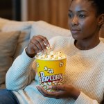 Paper Popcorn Cups Party Snack Cups