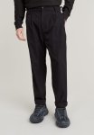 G-star Raw Pleated Tech Chino Relaxed - Dk Black