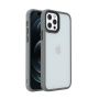 Grey Phone Case For Apple Iphone 12 / 12 Pro -