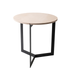 Round Nested Side Table - Tall: 48CM H X 47CM Dia