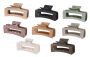 Claw Hair Clips Large Size - 8 Pack