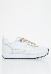 Chunky Logo Sneaker - White & Gold
