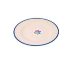 Melamine Round Plate 10" Yellow blue