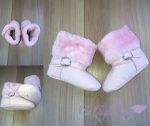 Light Pink Winter Boots Size 2