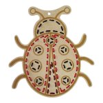 Just Love Junior Lady Bug Wood Threading